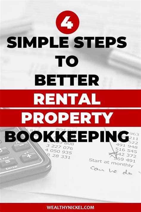 Rental Property Accounting 101 5 Simple Tips For Diy Landlords