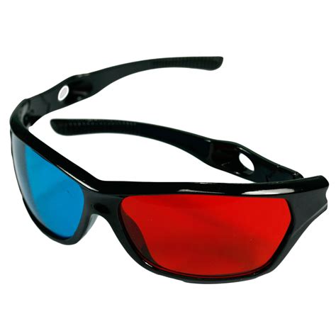 3 X Red Blue 3d Glasses For Tv Movie Game Dvd New L31c Ebay
