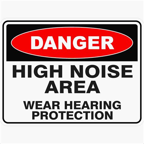 High Noise Area Discount Safety Signs New Zealand