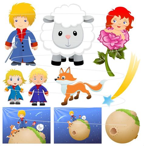 Personagens Do Pequeno Principe
