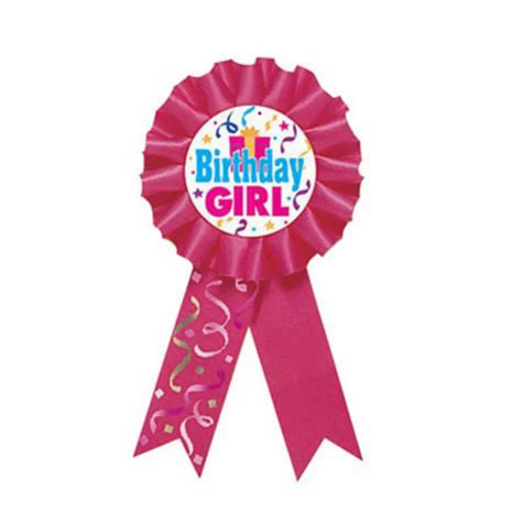 Birthday Girl Award Ribbon Party City