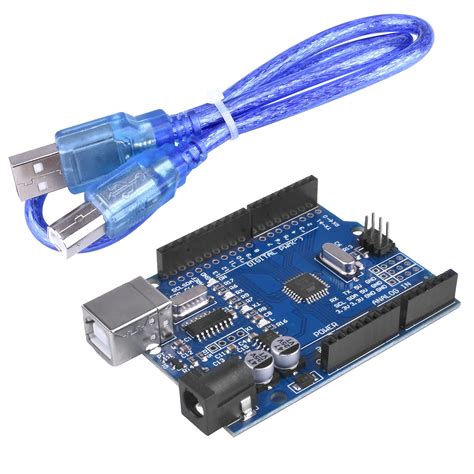 Kuman Uno R3 Board Atmega328p With Usb Cable For Arduino Compatible With Arduino Uno R3 Mega