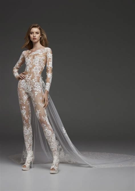10 Pantsuits Jumpsuits We Loved From Bridal Fashion Week Love Inc