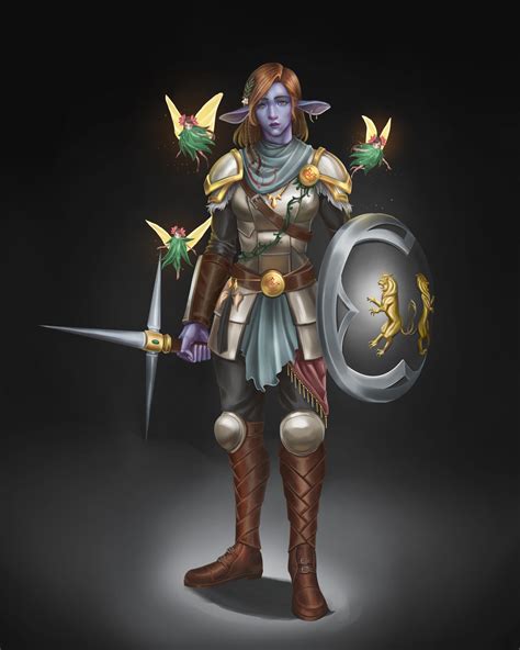 A Firbolg Cleric Woman Commission Work By Hiidrastudio On Deviantart