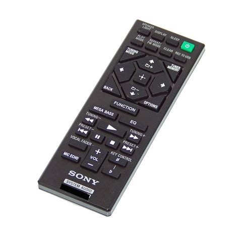 Oem Sony Remote Originally Shipped With Mhcv11 Mhc V11 Parts