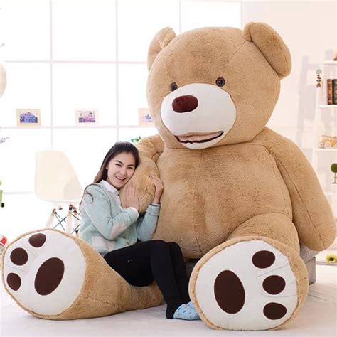 Huge Giant Jumbo Bear Giant Stuffed Plush Teddy Bear Great Gift Inches Ebay