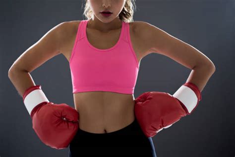 Woman Stomach Punch Stock Photos Pictures And Royalty Free Images Istock