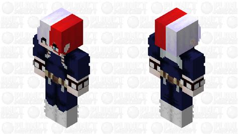 Shooto Todoroki Hd My Hero Academia Minecraft Skin