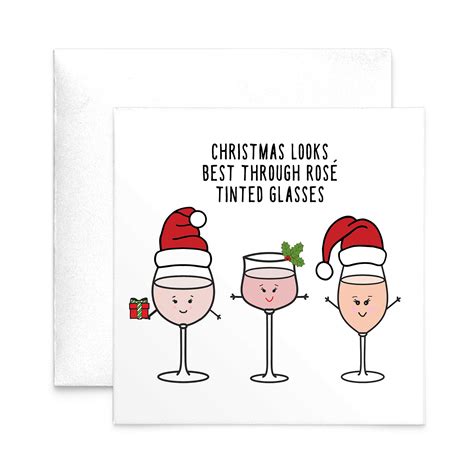 Funny Wine Christmas Card By Of Life And Lemons Funny Holiday Cards Christmas Card Art