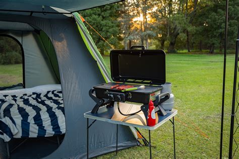 Gasmate Adventurer Deluxe 2 Two Burner Portable Bbq Kiwi Camping Nz
