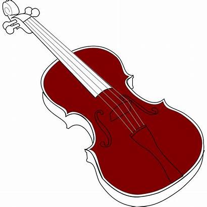 Violin Clipart Alat Musik Gambar Svg Sketsa