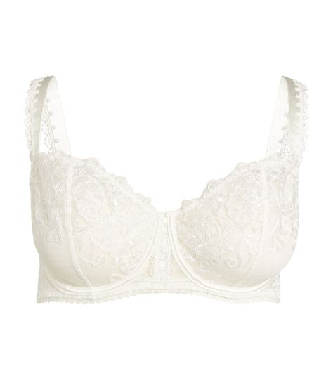 Aubade White Half Cup Pour Toujours Bra Harrods Uk