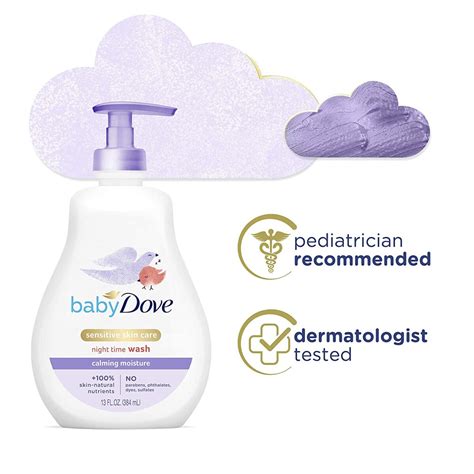 Baby Dove Sensitive Skin Care Baby Wash For A Calming Baby Bath Wash