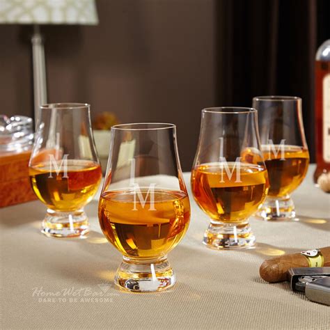 Glencairn Whiskey Glasses Set Of 4 Personalized Whiskey