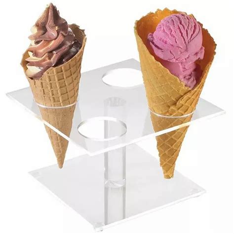 Acrylic Ice Cream Cone Stand At Best Price In Mumbai Id