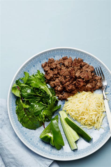 Keto Ground Beef Plate With Cheese Recipe Diet Doctor Recipe