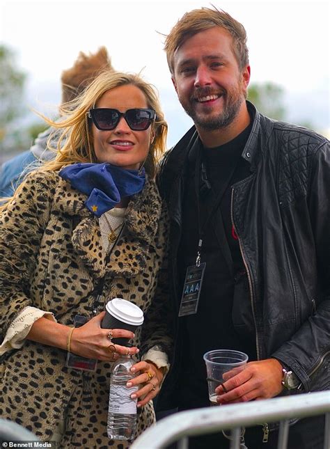 Laura Whitmore And Iain Stirling Attend Socially Distanced Outdoor