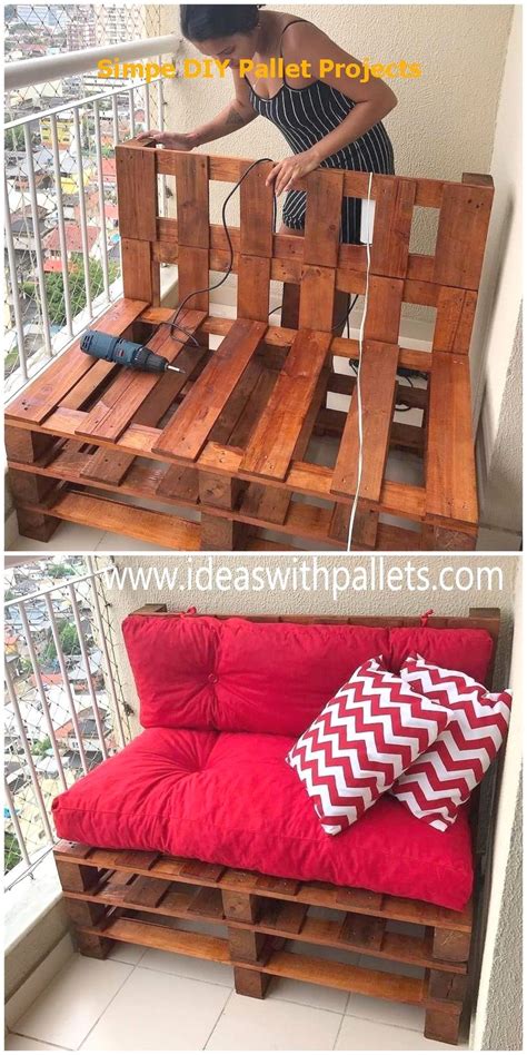 This diy outdoor furniture project requires moderate skills, for example making biscuit joints with a biscuit joiner. 15 Incredible Do It Yourself Pallet Ideas in 2020 | Diy patio furniture, Diy furniture couch ...