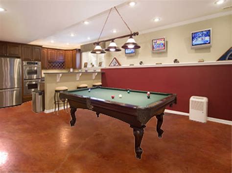 Basement flooring ideas for basement remodeling. Basement Floor Options - ConcreteIDEAS