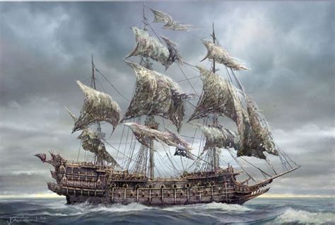 The Flying Dutchman Ghost Ship Flying Dutchman Ship Paintings
