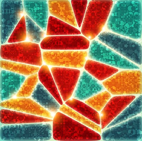 Bright Abstract Seamless Pattern Векторные клипарты текстурные фоны