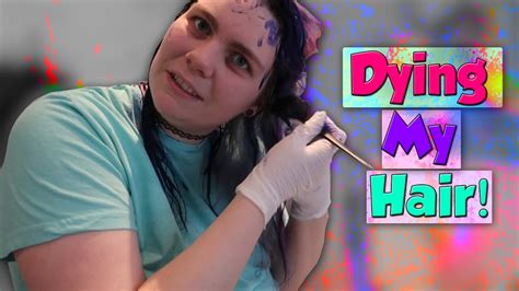 dying my hair for the first time 💁🏻 youtube