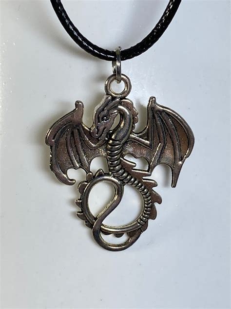 Dragon Choker Unisex Choker Handmade Jewellery Birthday Etsy