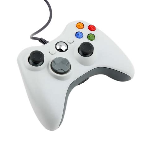 New Wired Usb Game Pad Controller For Microsoft Xbox 360 White Free