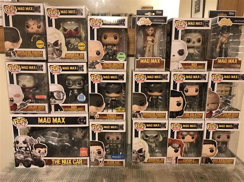 My Complete Mad Max Fury Road Funko Pop Set Wave 1 Including Both