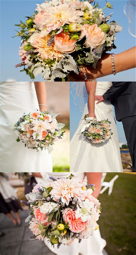 Maybe you would like to learn more about one of these? Dinner plate Dahlia bouquets....LOVE! | Orange bridal ...