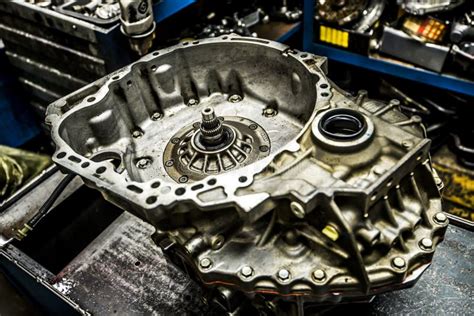 Automatic Transmission Gearbox In Repair Shop Stock Photo Image Of
