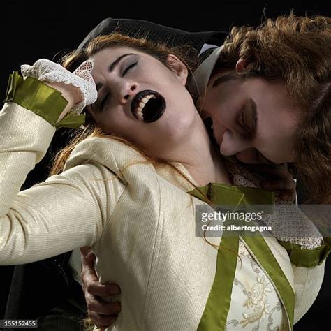 Female Vampire Bite Photos And Premium High Res Pictures Getty Images