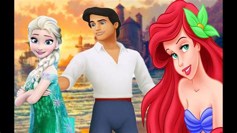 Eric Leaving Ariel For Queen Elsa Frozen Disney Princess Elsa And