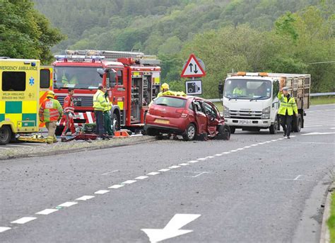 A470 Dolgellau Crash Between A Car And Lorry North Wales Live
