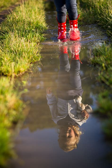 Little Bunny Photography Blog Running In Puddles London