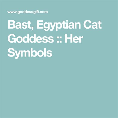 Pin On Goddess Bast Bastet