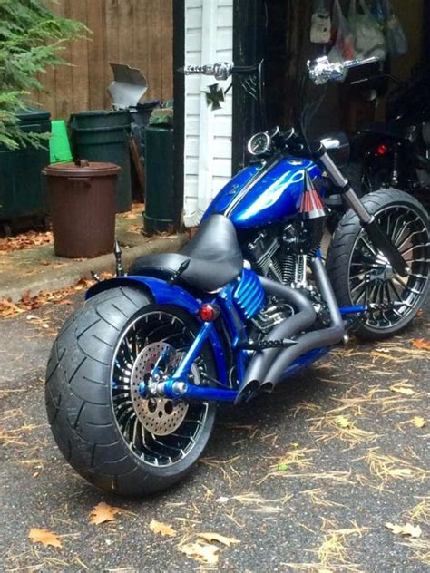 Wide Glide Trees And Breakout Wheels On My Rocker Page Harley Davidson Forums