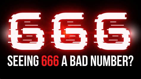 The Meaning Of The Number 666 Angel Number Or Devils Number Youtube