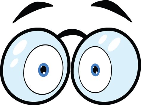 Cartoon Eyes Clipart Dos Desenhos Animados Olhos Clipart Desenho