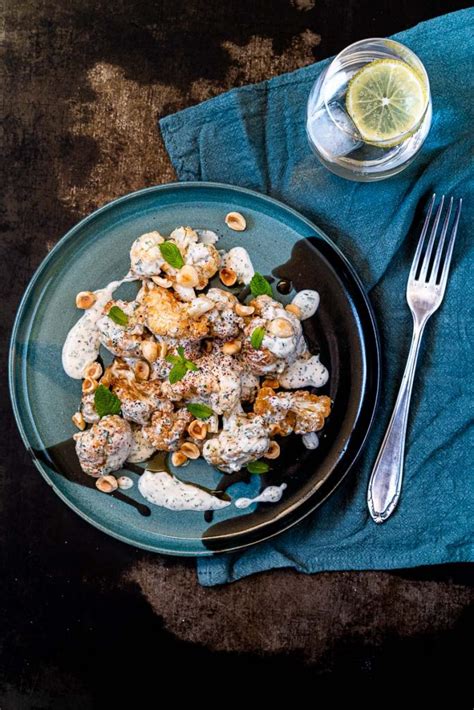 I love everything ufo related! Frittierter Blumenkohl mit Joghurt-Tahin-Sauce {Fitter ...