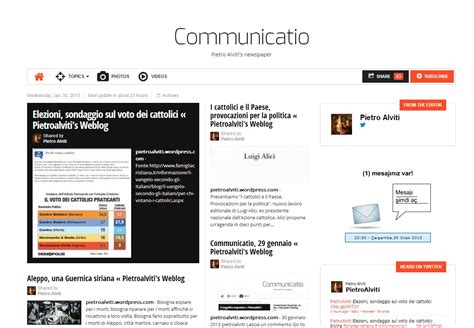 Communicatio Is Out 30 Gennaio Pietroalviti S Weblog