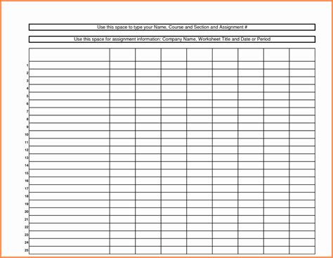 50 Lovely Blank Spreadsheet With Gridlines Document Ideas In Blank