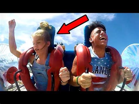 I went on this ride at space camp called the space shot. Girls Passing Out #5 | Funny Slingshot Ride Compilation ...