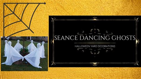 Seance Dancing Ghosts Halloween Yard Decorations Youtube