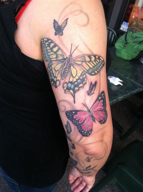 Butterfly Tattoo Butterfly Tattoo Designs Star Sleeve Tattoo