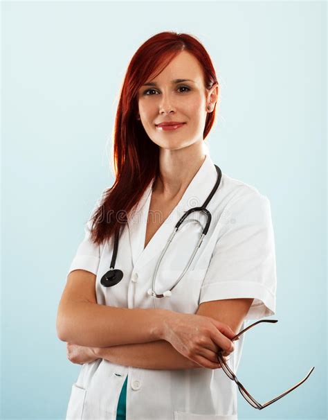 Confident female doctor stock photo. Image of hospital - 31242696