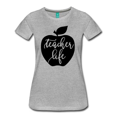 Teacher Life Teacher Life Teacher Gifts Teacher Shirt Apple Teacher Appreciation Teacher Outfits ...
