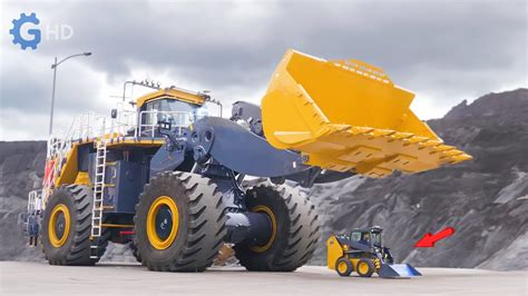 The Biggest Wheel Loaders In The World Heavy Duty Machinery 4 Youtube