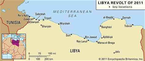 Libya Revolt Of 2011 History War Timeline And Map 2023