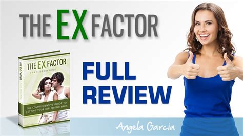 Ex Factor Guide Reviews The Ex Factor Guide Book Review Youtube